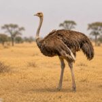 female ostrich