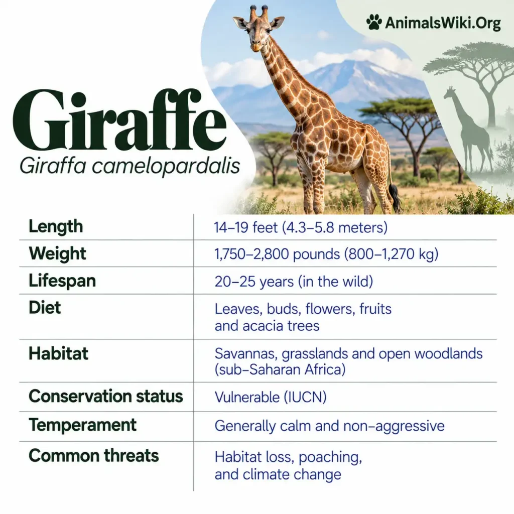 Giraffe Animal