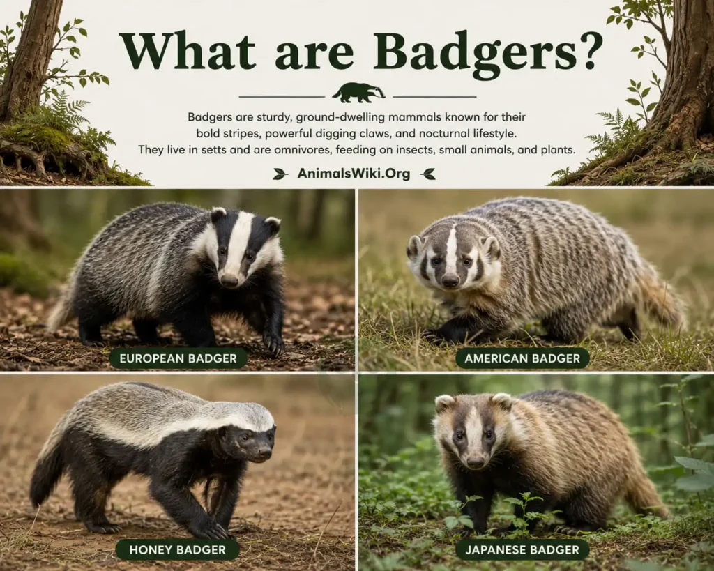 what are badgers