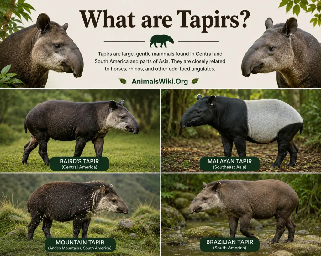what are tapirs