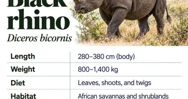 Northern White Rhino Facts, Population and Conservation