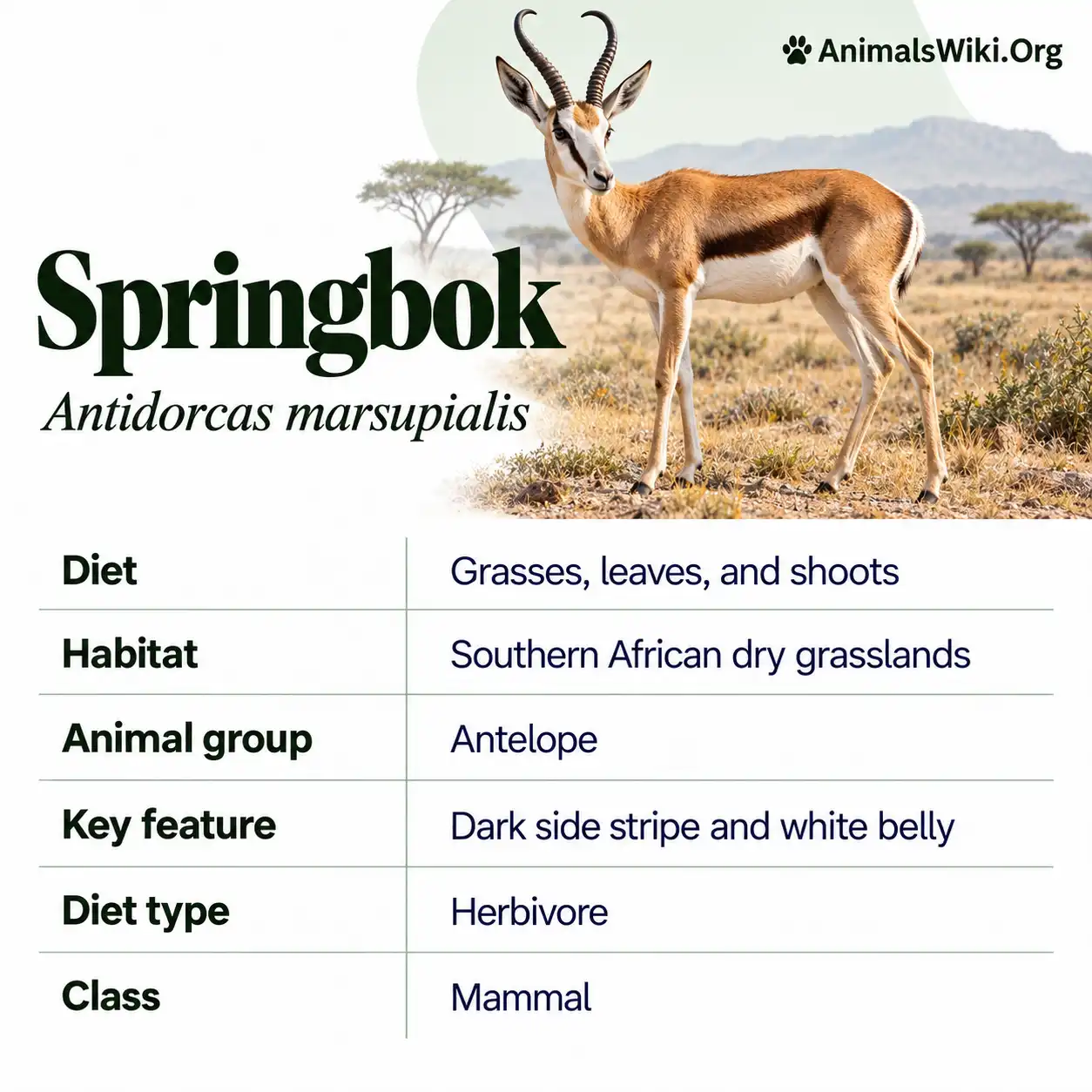 Springbok Facts, Southern Africa’s Famous Leaping Antelope